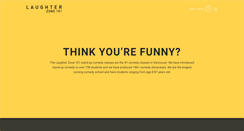 Desktop Screenshot of laughterzone101.com